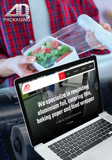 Corporate website design project for AD Packaging Malaysia by MWDesign