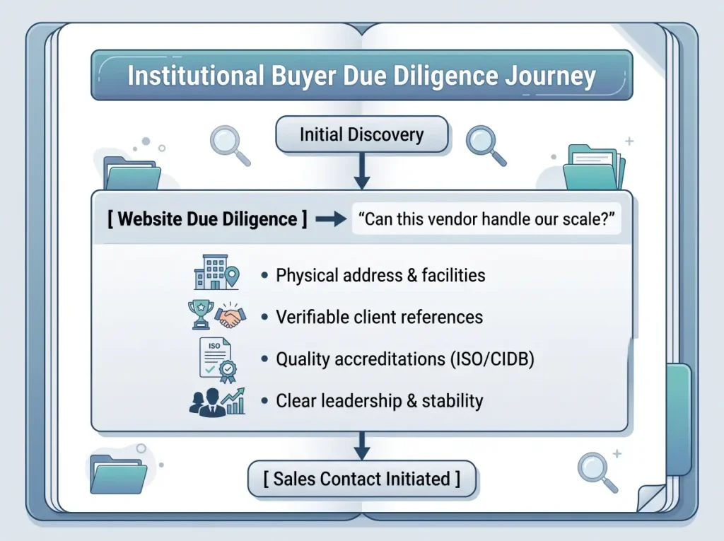 Institutional Buyer Due Diligence Journey