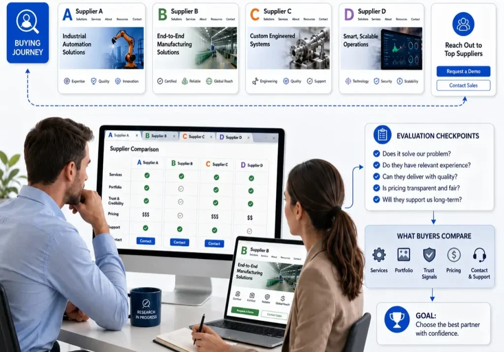 B2B-buyers-often-visit-serveral-supplier-websites