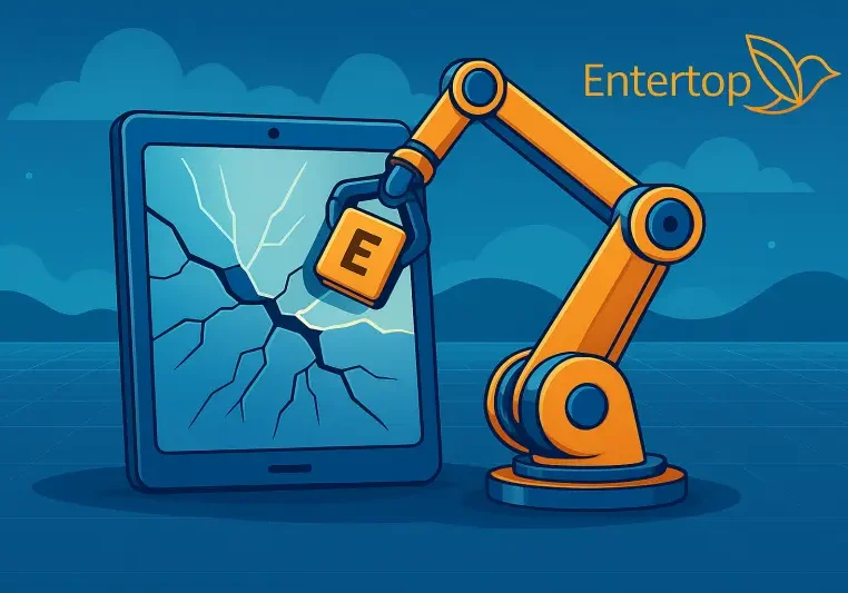 Entertop robotic arm Website